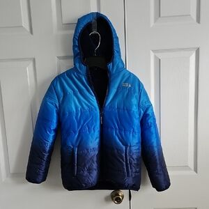 Kids Eddie Bauer Reversible Puffer Winter Jacket